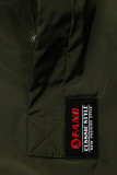 Cappotto/parka esteso/a kaki
