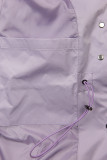 Cappotto di transizione lilla