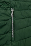 Giacca leggera trapuntata verde scuro