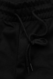 Pantaloni sportivi neri con tasche