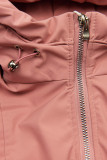 Parka di transizione rosa