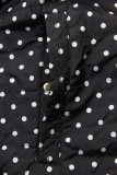 Parka a pois nera