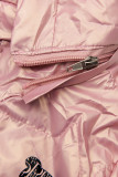 Giacca trapuntata rosa antico
