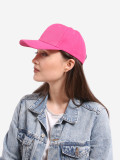 Cappellino rosa scuro dal taglio basic