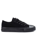 Sneakers classiche per bambini con allacciatura nere