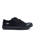 Sneakers in tela per bambini nere