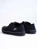 Sneakers in tela per bambini nere