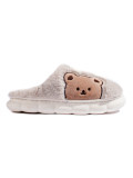 Pantofole da donna beige BEAR
