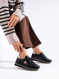 Sneakers sportivo-elegante nero/oro