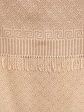 Sciarpa fantasia beige scuro