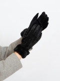 Guanti da donna neri per l'inverno