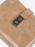 Portafoglio elegante beige