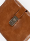 Portafoglio elegante marrone
