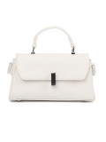 Borsa piccola beige chiaro con manico