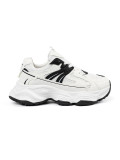 Sneakers bianche con suola spessa