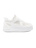 Sneakers bianche con pizzo