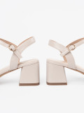Sandali eleganti beige Sergio Leone