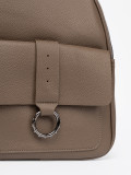 Zaino elegante beige in ecopelle