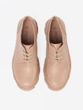 Beige cipele na platformi