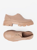 Beige cipele na platformi