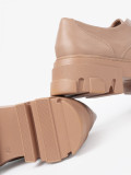 Beige cipele na platformi