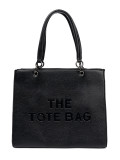 Klasična crna shopper TOTE