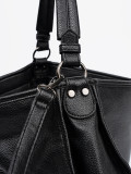 Borsa nera classica a spalla
