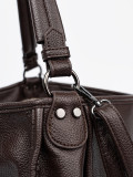 Borsa a spalla marrone classica