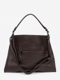 Borsa a spalla marrone classica