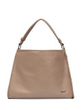 Borsa a spalla beige classica