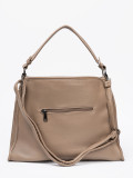 Borsa a spalla beige classica