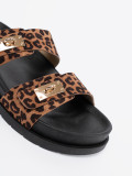 Ženske papuče s uzorkom leoparda