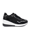Sneakers nere da donna con zeppa
