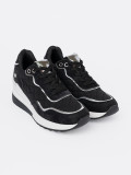 Sneakers nere da donna con zeppa