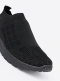Sneakers nere sportive slip-on con tomaia in tessuto
