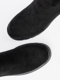 Stivaletti eleganti con suola nera spessa