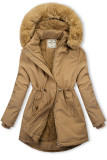 Parka invernale marrone per bambini