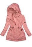 Parka di transizione rosa