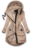 Cappotto/parka di transizione cappuccino
