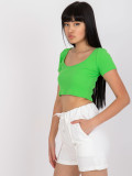 Shorts ecru eleganti