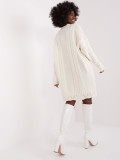 Elegante abito midi in ecru