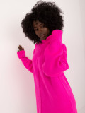 Abito rosa fluorescente alla moda