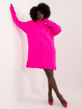 Abito rosa fluorescente alla moda