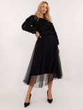 Gonna midi nera elegante