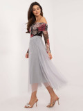 Elegante gonna midi in tulle