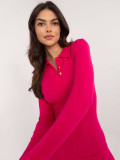 Elegante vestito fucsia