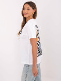 T-shirt bianca con stampa