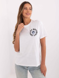 T-shirt bianca con stampa
