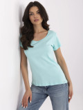 T-shirt morbido verde menta