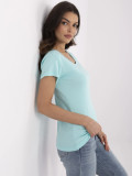 T-shirt morbido verde menta